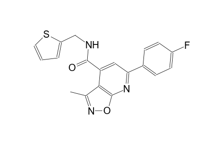 isoxazolo[5,4-b]pyridine-4-carboxamide, 6-(4-fluorophenyl)-3-methyl-N-(2-thienylmethyl)-