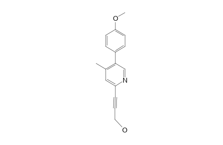 3-[5-(4-METHOXYPHENYL)-4-METHYL-2-PYRIDYL]-PROPYN-1-OL