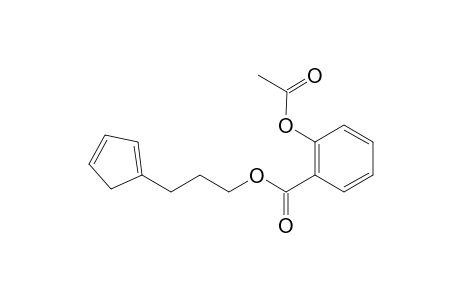 3-(Cyclopenta-1,3-dienyl)propyl-2-acetoxybenzoate