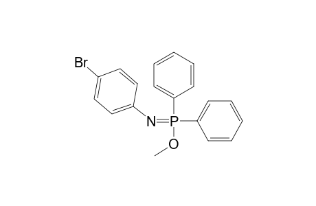 N-4-BROMOPHENYL-P-METHOXY-P,P-DIPHENYL-IMINO-PHOSPHORANE