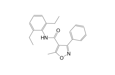 N-(2,6-diethylphenyl)-5-methyl-3-phenyl-4-isoxazolecarboxamide