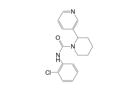 N-(2-chlorophenyl)-2-(3-pyridinyl)-1-piperidinecarboxamide