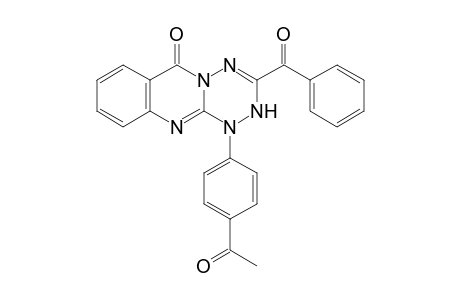 1-(4'-Acetylphenyl)-3-benzoyl-6H-[1,2,4,5]tetrazino[3,2-b]quinazolin-6-one