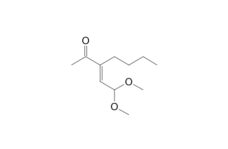 (E)-3-(2,2-dimethoxyethylidene)heptan-2-one