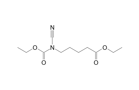 Ethyl N-cyano-N-[4'-(ethoxycarbonyl)butyl]-carbamate