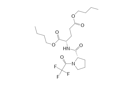 N-Tfa-L-prolylglutamic acid dibutyl ester
