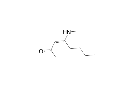 3-Octen-2-one, 4-(methylamino)-