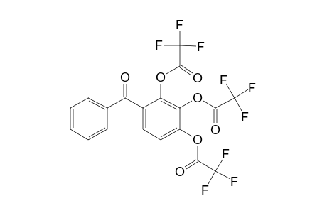 2,3,4-Trihydroxybenzophenone, tris(trifluoroacetate)