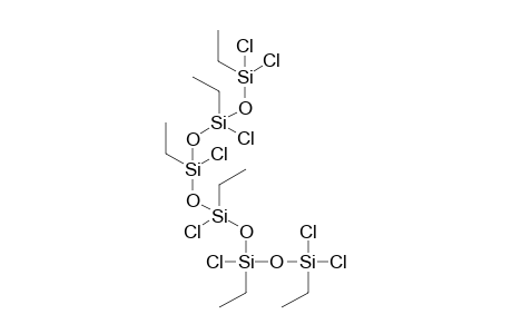 1,1,3,5,7,9,11,11-octachloro-1,3,5,7,9,11-hexaethylhexasiloxane
