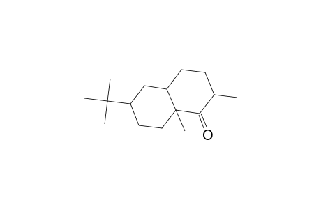 1(2H)-Naphthalenone, 6-(1,1-dimethylethyl)octahydro-2,8a-dimethyl-