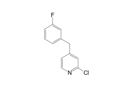 2-Chloro-4-(3-fluorobenzyl)pyridine