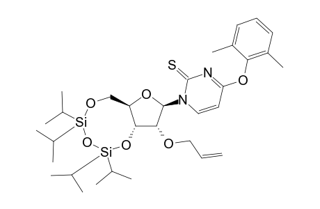 2'-O-ALLYL-4-O-(2,6-DIMETHYLPHENYL)-3',5'-O-(1,1,3,3-TETRAISOPROPYLDISILOXANE-1,3-DIYL)-2-THIOURIDINE
