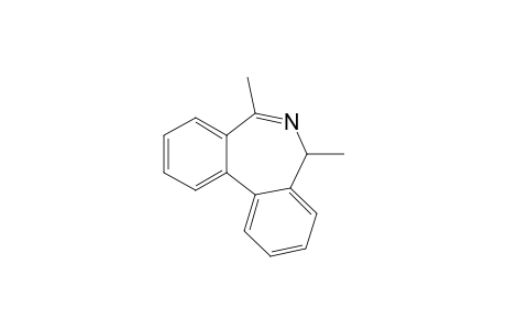 5H-Dibenz[c,e]azepine, 5,7-dimethyl-, (.+-.)-
