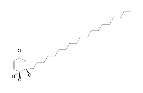 5-[16-NONADECENYL]-4,5-DIHYDROXY-2-CYCLOHEXENONE