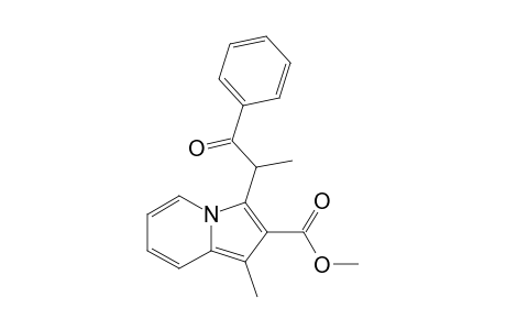 METHYL-3-(1-BENZOYLMETHYL)-1-METHYLINDOLIZINE-2-CARBOXYLATE
