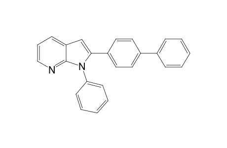 2-([1,1'-Biphenyl]-4-yl)-1-phenyl-1H-pyrrolo[2,3-b]pyridine