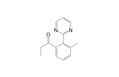 1-[3-Methyl-2-(2-pyrimidinyl)phenyl]-1-propanone