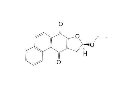 9-Ethoxy-9,10-dihydronaphtho[1,2-f]benzofuran-7,11-dione