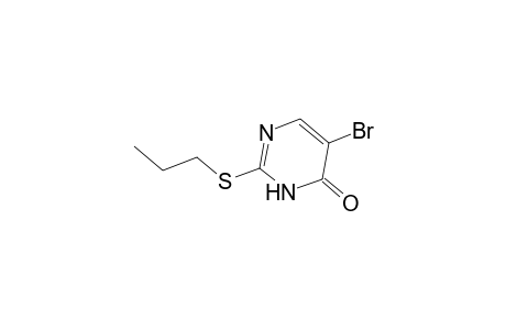 5-Bromo-2-(propylsulfanyl)-4(3H)-pyrimidinone