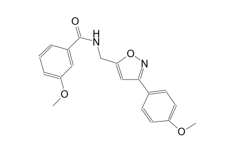 benzamide, 3-methoxy-N-[[3-(4-methoxyphenyl)-5-isoxazolyl]methyl]-