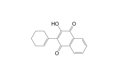 1,4-Naphthalenedione, 2-(1-cyclohexen-1-yl)-3-hydroxy-