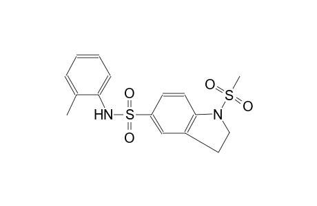 1-Methanesulfonyl-2,3-dihydro-1H-indole-5-sulfonic acid o-tolylamide