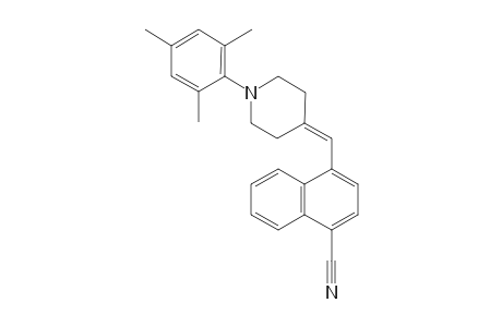 1-(2,4,6-TRIMETHYLPHENYL)-4-[(4-CYANO-1-NAPHTHYL)-METHYLENE]-PIPERIDINE