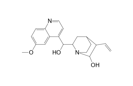 4-(1-hydroxy-1-(6-hydroxy-5-ethenyl-1,4-ethanopiperidin-2-yl)methyl)-6-methoxyquinoline