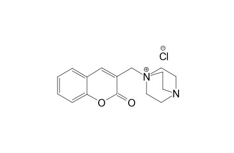 3-{N-(1,4-Diazabicyclo[2.2.2]octyl}methyl-coumarin chloride
