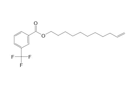 3-Trifluoromethylbenzoic acid,10-undecenyl ester