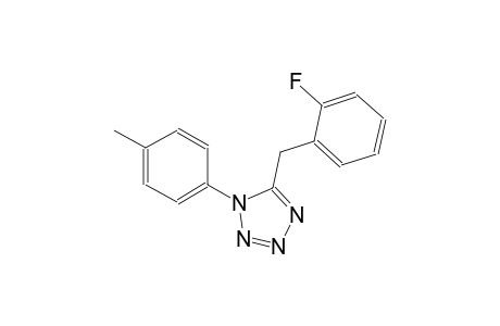 5-(2-fluorobenzyl)-1-(4-methylphenyl)-1H-tetraazole