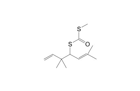 (methylthio)-(3,3,6-trimethylhepta-1,5-dien-4-ylthio)methanone