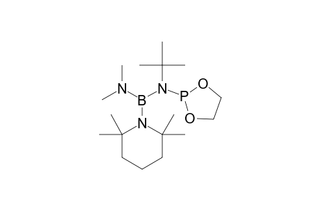 TERT.-BUTYL-[(DIMETHYLAMINO)-(2,2,6,6-TETRAMETHYLPIPERIDINO)-BORYL]-(1,3,2-DIOXAPHOSPHOLAN-2-YL)-AMINE