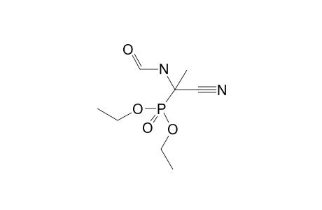 N-(1-cyano-1-diethoxyphosphoryl-ethyl)formamide