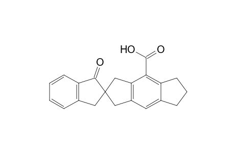 Spiro[s-indacene-2(1H),2'-[2H]indene]-4-carboxylic acid, 1',3,3',5,6,7-hexahydro-1'-oxo-