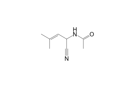 N-(1-Cyano-3-methyl-but-2-enyl)-acetamide