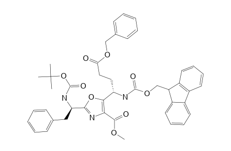 #4E;METHYL-2-[(1S)-2-PHENYL-1-[(TERT.-BUTOXYCARBONYL)-AMINO]-ETHYL]-5-[(1S)-1-[[(9H-FLUOREN-9-YLMETHOXY)-CARBONYL]-AMINO]-3-(BENZYLOXYCARBONYL)-PROPYL]-