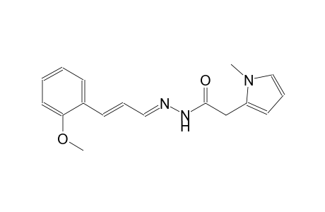 1H-pyrrole-2-acetic acid, 1-methyl-, 2-[(E,2E)-3-(2-methoxyphenyl)-2-propenylidene]hydrazide