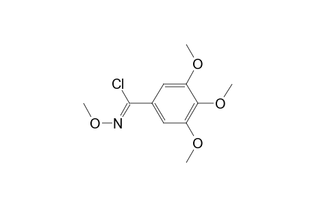 (Z)-N,3,4,5-Tetramethoxybenzenecarboximidoyl Chloride