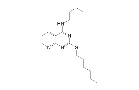 2-(hexylsulfanyl)-N-butylpyrido[2,3-d]pyrimidine-4-amine