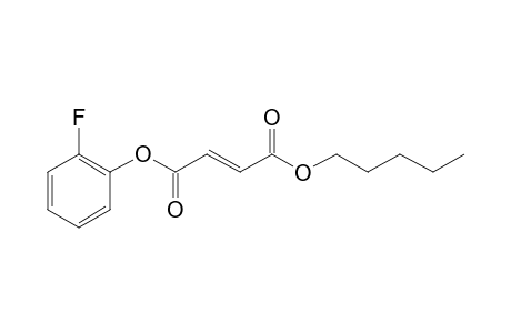 Fumaric acid, 2-fluorophenyl pentyl ester