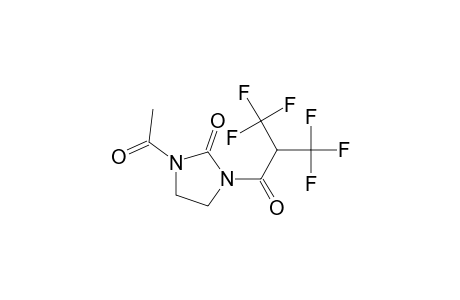 1-Acetyl-3-[3,3,3-trifluoro-1-oxo-2-(trifluoromethyl)propyl]-2-imidazolidinone