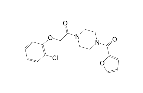 1-[(2-chlorophenoxy)acetyl]-4-(2-furoyl)piperazine