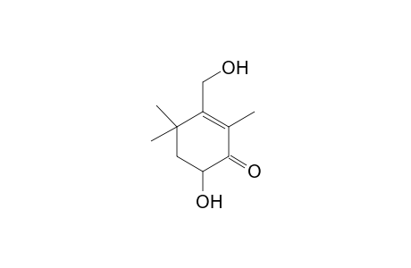 Crocusatin-D [1-Hydroxymethyl-4-hydroxy-2,6,6-trimethylcyclohex-1-en-3-one]