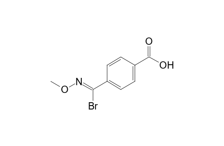 4-[(Z)-bromo(methoxyimino)methyl]benzoic acid