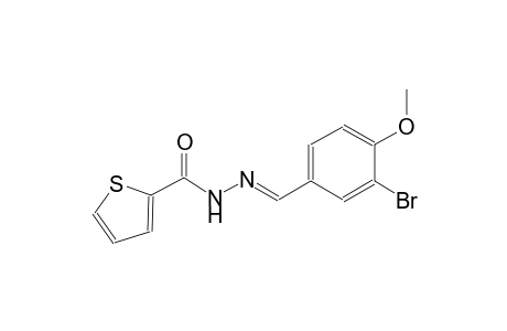 N'-[(E)-(3-bromo-4-methoxyphenyl)methylidene]-2-thiophenecarbohydrazide