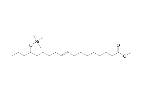 15-Trimethylsilyloxy-9-octadecenoic acid, methyl ester