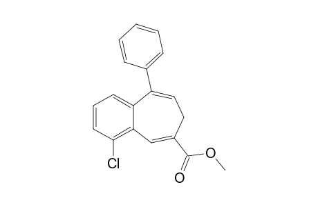 Methyl 4-chloro-9-phenyl-7H-benzocycloheptene-6-carboxylate