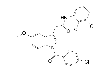 1-(p-chlorobenzoyl)-2',3'-dichloro-5-methoxy-2-methylindole-3-acetanilide