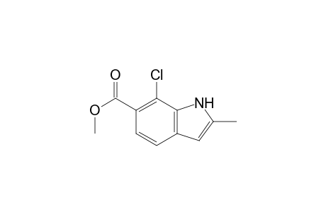 Methyl 7-chloro-2-methyl-1H-indole-6-carboxylate